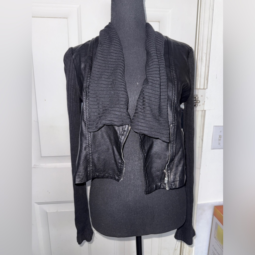 Privy Black Leather Women's Jacket